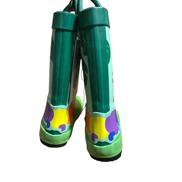 Toddler Kesi Rain Boots - Cat & Jack Green 7T - Picture 6 of 7